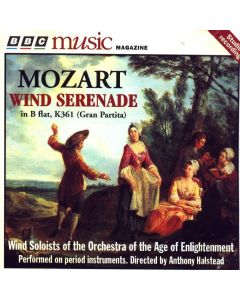 Wolfgang Amadeus Mozart (1756-1791) • Wind Serenade KV 361 (Gran Partita) CD