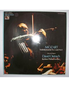David Oistrach: Mozart (1756-1791) - Violinkonzerte Nr. 2 & Nr. 4 LP