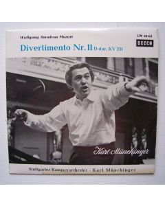 Karl Münchinger: Wolfgang Amadeus Mozart (1756-1791) • Divertimento Nr. 11 10"