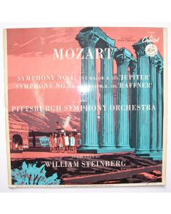 Mozart (1756-1791) • Symphony Jupiter & Haffner LP • William Steinberg