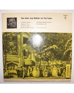 Theo Adam singt Balladen von Carl Loewe (1796-1869) 10"