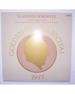 Vladimir Horowitz • Golden Jubilee Recital LP