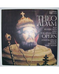 Theo Adam • Aus russischen und italienischen Opern LP
