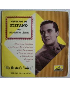 Giuseppe di Stefano sings Neapolitan Songs 10"