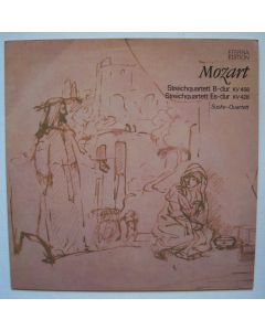Mozart (1756-1791) • Streichquartett B-Dur KV 458 LP • Suske-Quartett