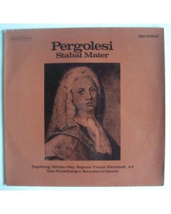 Giovanni Battista Pergolesi (1710-1736) • Stabat Mater LP