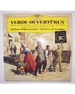 Giuseppe Verdi (1813-1901) • Ouvertüren LP • Herbert von Karajan
