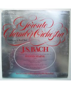 Johann Sebastian Bach (1685-1750) • Concerto for Violin LP • Steven Staryk