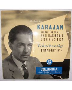 Herbert von Karajan: Peter Tchaikovsky (1840-1893) • Symphony No. 4 LP