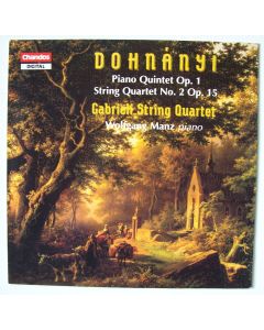 Ernst von Dohnányi (1877-1960) • Piano Quintet op. 1 LP • Gabrieli String Quartet