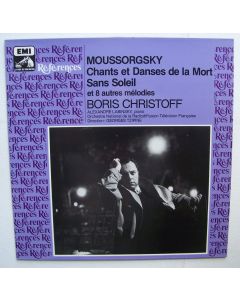 Boris Christoff: Modest Mussorgsky (1839-1881) • Chants et Danses de la Mort LP