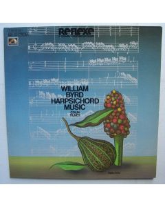 William Byrd (1543-1623) • Harpsichord Music LP • Colin Tilney