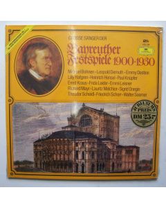 Richard Wagner (1813-1883) • Große Sänger der Bayreuther Festspiele 1900-1930 2 LPs