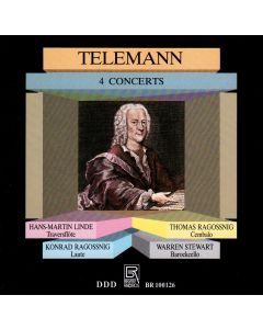 Georg Philipp Telemann (1681-1767) - 4 Concerts CD