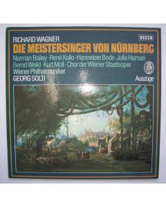 Richard Wagner (1813-1883) • Die Meistersinger von Nürnberg LP • Georg Solti