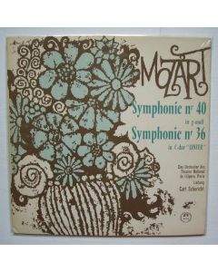 Mozart (1756-1791) • Symphonie Nr. 40 & Nr. 36 LP • Carl Schuricht