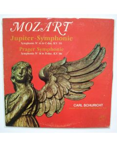 Mozart (1756-1791) • Symphonie Nr. 41 & Nr. 38 LP • Carl Schuricht