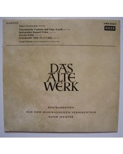 Johann Sebastian Bach (1685-1750) • Chromatische Fantasie und Fuge d-moll LP