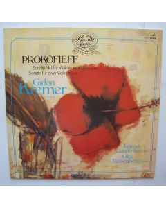 Prokofiev (1891-1953) • Sonate Nr. 1 für Violine und Klavier LP • Gidon Kremer