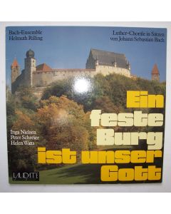 Johann Sebastian Bach (1685-1750) • Eine feste Burg ist unser Gott LP • Helmuth Rilling
