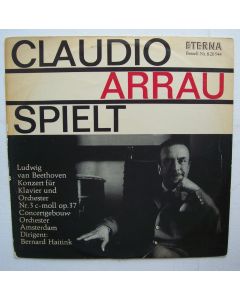 Claudio Arrau: Beethoven (1770-1827) • Klavierkonzert Nr. 3 c-moll op. 37 LP