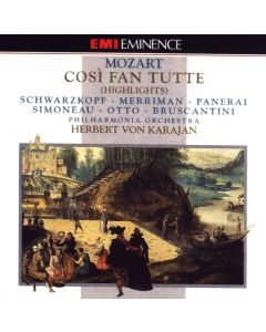 Wolfgang Amadeus Mozart (1756-1791) • Cosi fan Tutte CD • Elisabeth Schwarzkopf