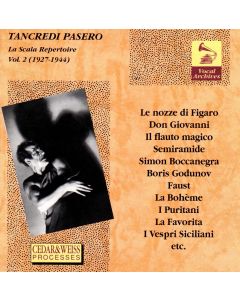 Tancredi Pasero • La Scala Repertoire Vol. 2 (1927-1944) CD
