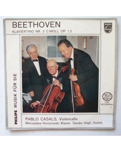 Casals, Horszowski & Végh: Beethoven (1770-1827) • Klaviertrio Nr. 3 10"