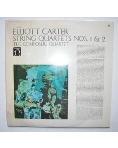 Elliott Carter (1908-2012) • String Quartets Nos. 1 & 2 LP