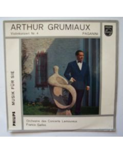 Arthur Grumiaux: Niccolo Paganini (1782-1840) - Violinkonzert Nr. 4 10"