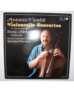 Juraj Alexander: Antonio Vivaldi (1678-1741) • Violoncello Concertos LP