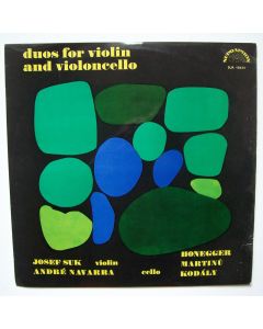 Honegger, Martinu, Kodaly - Duos For Violin And Violoncello LP