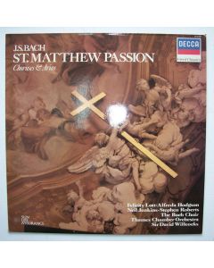 Johann Sebastian Bach (1685-1750) • St. Matthew Passion LP • David Willcocks