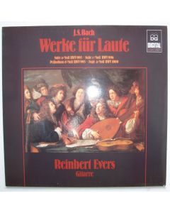 Johann Sebastian Bach (1685-1750) • Werke für Laute LP • Reinbert Evers