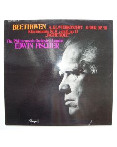Edwin Fischer: Ludwig van Beethoven (1770-1827) • Klavierkonzert Nr. 4 LP