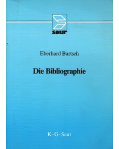 Eberhard Bartsch • Die Bibliographie