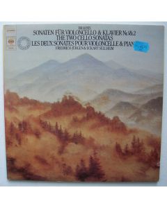 Brahms (1833-1897): Sonaten für Violoncello Nr. 1 & 2 / The two Cello Sonatas LP