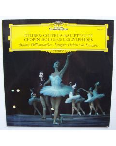 Léo Delibes (1836-1891) • Coppelia-Ballettsuite LP • Herbert von Karajan