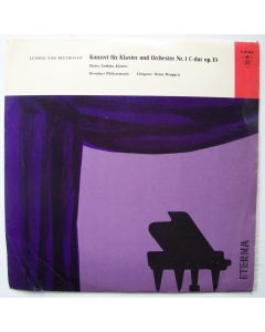 Beethoven (1770-1827) • Konzert für Klavier Nr. 1 LP • Dieter Zechlin