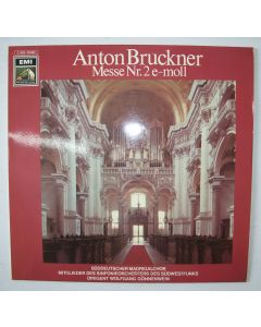 Anton Bruckner (1824-1896) • Messe Nr. 2 e-moll LP • Wolfgang Gönnenwein