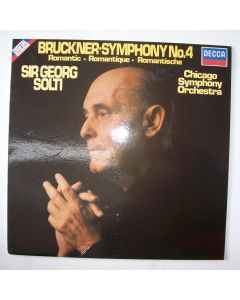 Georg Solti: Anton Bruckner (1824-1896) • Symphony No. 4 LP