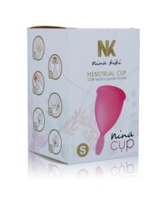 NINA KIKÍ - MENSTRUAL CUP ROSA - GRÖSSE S