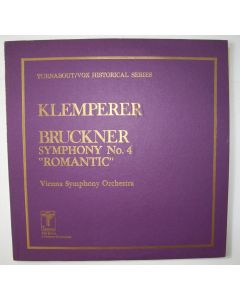Anton Bruckner (1824-1896) • Symphony No. 4 LP • Otto Klemperer