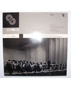 Antonin Dvorak (1841-1904) • Slawische Rhapsodien Nr. 1, 2, 3 LP • Karel Sejna