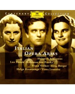 Italian Opera Arias • Centenary Collection 1927-1943 CD