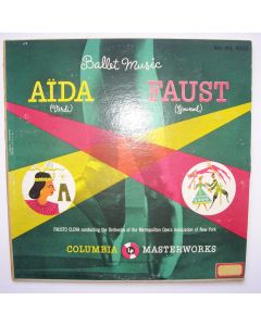 Giuseppe Verdi (1813-1901) • Aida & Charles Gounod (1818-1893) • Faust LP • Fausto Cleva