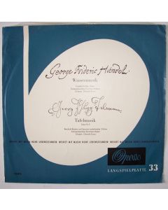 Georg Friedrich Händel (1685-1759) • Wassermusik LP • Susanne Lautenbacher