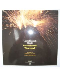 Georg Friedrich Händel (1685-1759) • Feuerwerksmusik / Wassermusik LP • Neville Marriner