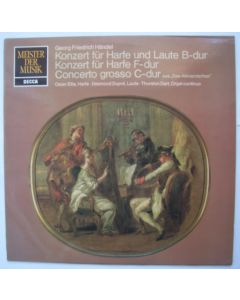 Händel (1685-1759) • Konzert für Harfe und Laute B-Dur LP • Ossian Ellis