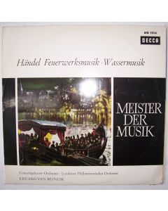 Georg Friedrich Händel (1685-1759) • Feuerwerksmusik / Wassermusik LP